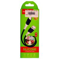 Кабель USB - Type-C Hoco X82 (силикон) Черный Кабель USB - Type-C Hoco X82 (силикон) Черный